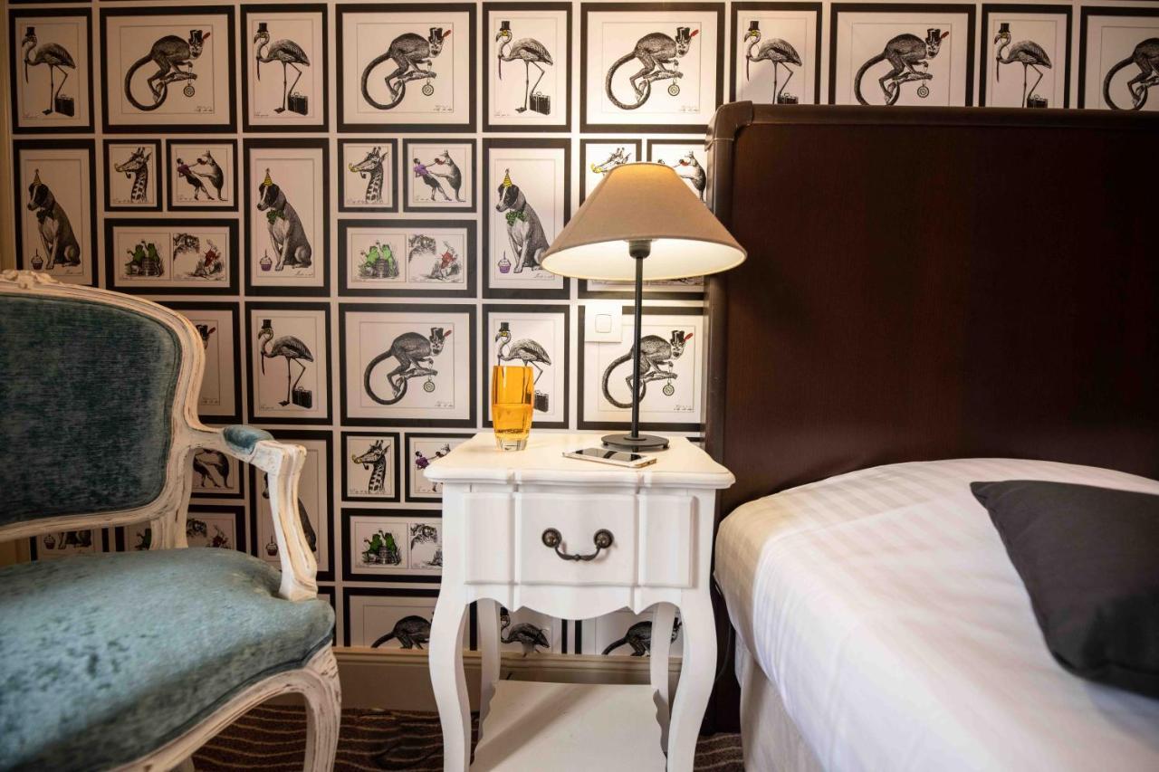 Logis Hotel La Croix Blanche Fontevraud Eksteriør bilde