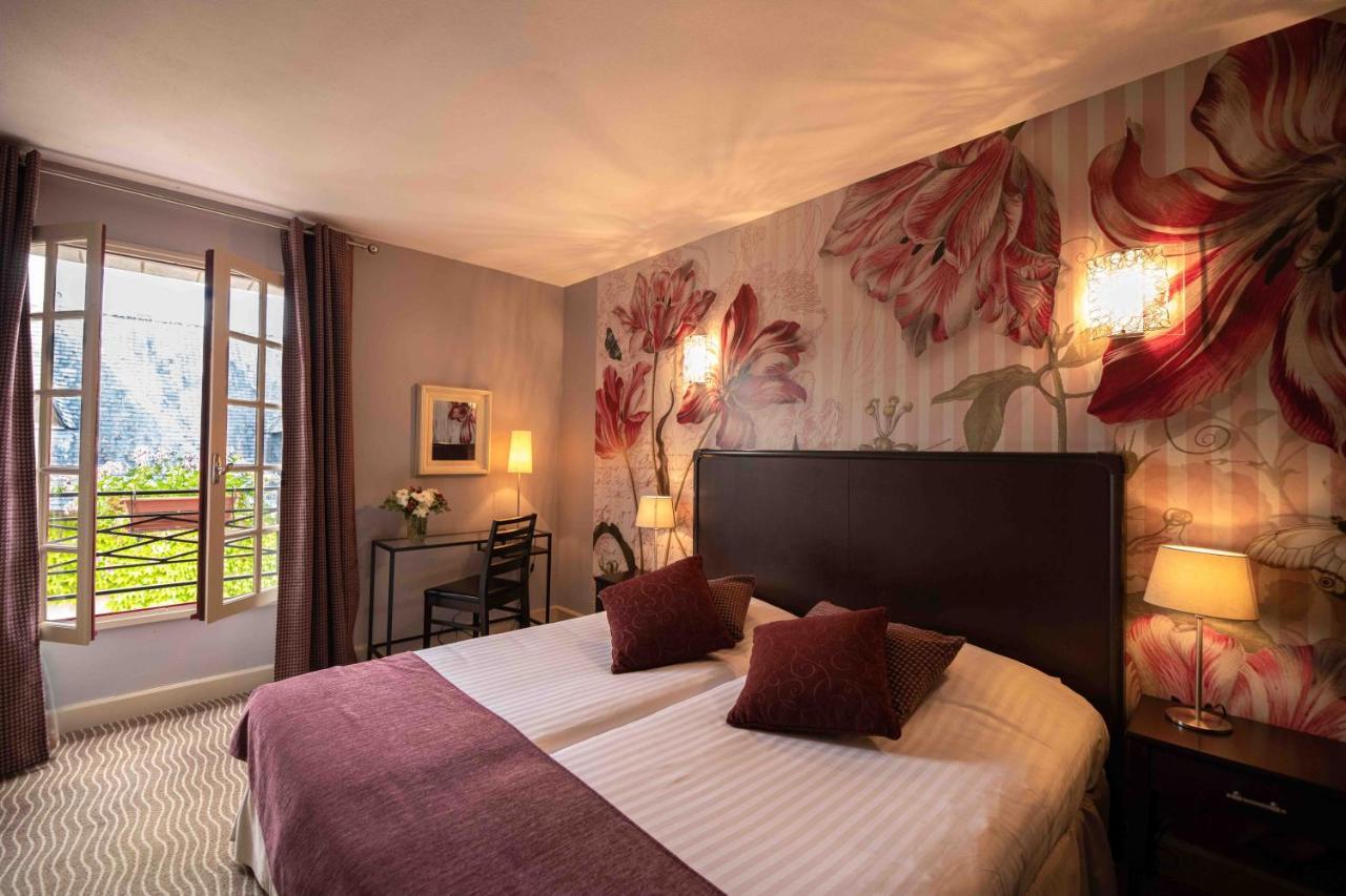 Logis Hotel La Croix Blanche Fontevraud Eksteriør bilde