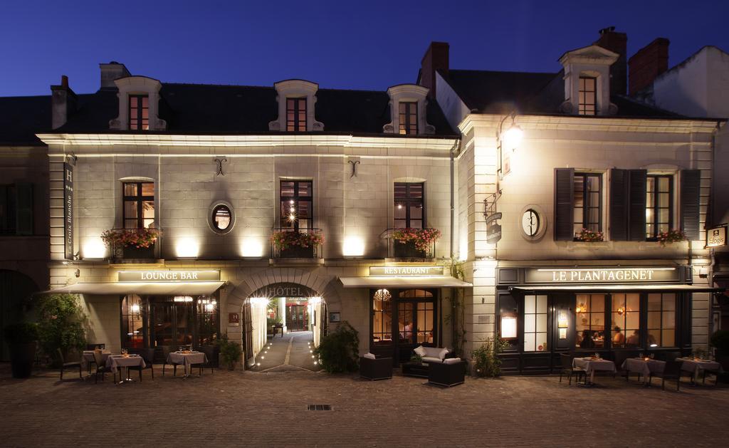 Logis Hotel La Croix Blanche Fontevraud Eksteriør bilde