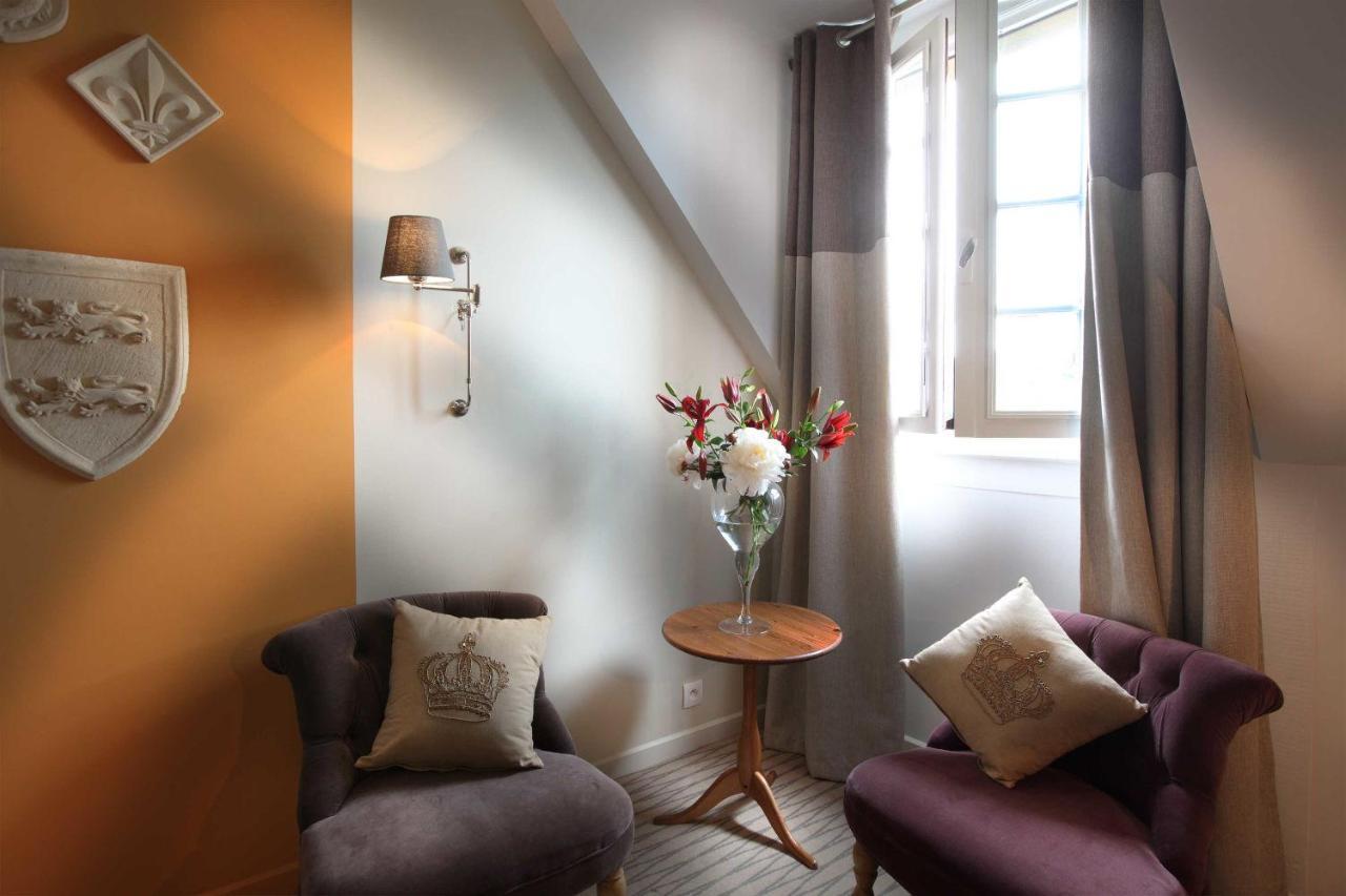 Logis Hotel La Croix Blanche Fontevraud Eksteriør bilde