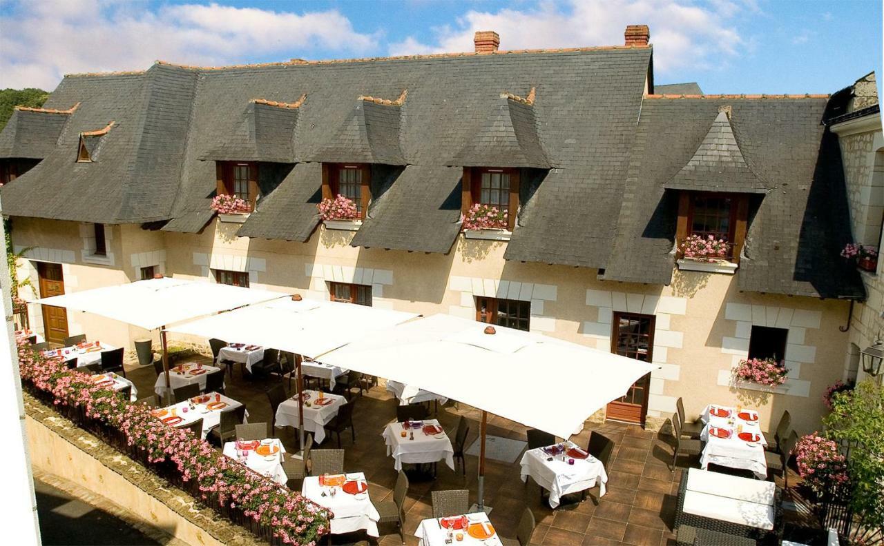 Logis Hotel La Croix Blanche Fontevraud Eksteriør bilde