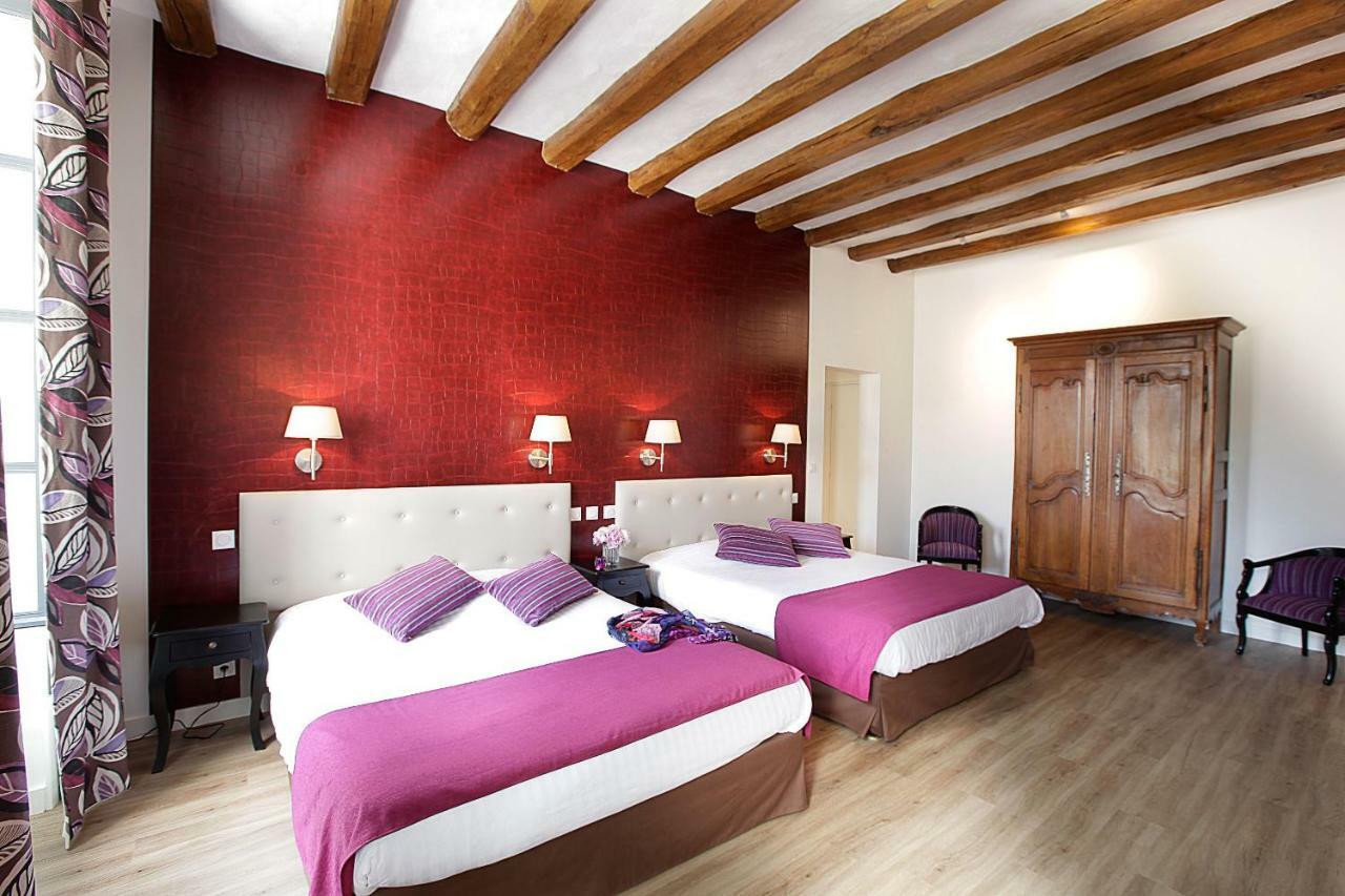 Logis Hotel La Croix Blanche Fontevraud Eksteriør bilde